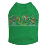 Christmas Cats - Kelly Green Cat Tank