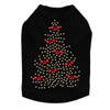 Gold Christmas Tree with Red Bows - Black Dog Tank