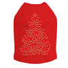 Gold Christmas Tree with Red Bows - Red Dog Tank