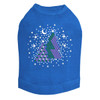 Purple & Green Christmas Trees with Swarovski Snowflakes - Royal Dog Tank