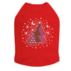 Purple & Green Christmas Trees with Swarovski Snowflakes - Red Dog Tank