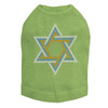 Star of David (Large- Blue, Silver, & Gold) Dog Tank