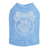 Paw Ornament - Blue Dog Tank