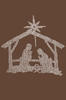 Nativity - Brown Women's T-shirt