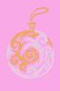 Gold & Silver Christmas Ornament - Medium Pink Women's T-shirt