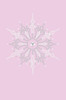 Snowflake #1 - Light Pink Women's T-shirt