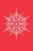 Snowflake #1 - Red Women's T-shirt