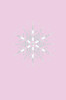 Snowflake #2 - Light Pink Women's T-shirt