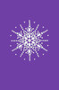 Snowflake #2 - Purple Women's T-shirt