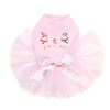 Penguin Family with Snowflakes  - Pink Tutu