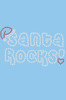 Santa Rocks - Light Blue Bandana