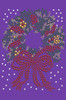 Christmas Wreath - Purple Bandana