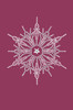 Snowflake #1 - Burgundy Bandana