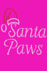 Santa Paws - Hot Pink Bandana