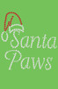 Santa Paws - Lime Green Bandana