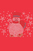 Snowman with Snowflakes - Red Bandana