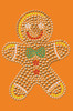 Gingerbread Man - Orange Bandana