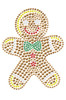 Gingerbread Man - White Bandana
