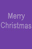 Merry Christmas - Purple Bandana