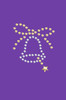 Nailhead Christmas Bell - Purple Bandana