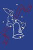 Nailhead Christmas Bells - Royal blue Bandana