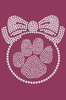 Paw Ornament - Burgundy Bandana