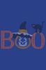 Boo - Hat and Cat - Women's T-shirt