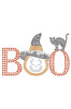 Boo - Hat and Cat - Women's T-shirt