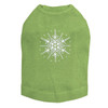 Snowflake #2  - Lime Dog Tank