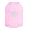 Snowflake #2  - Pink Dog Tank