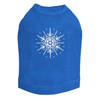 Snowflake #2  - Royal Blue Dog Tank