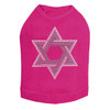 Star of David (Gray and Clear) Dog Tank