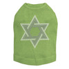 Star of David (Gray and Clear) Dog Tank