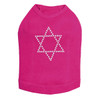 Star of David (Silver Studs) Dog Tank