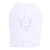 Star of David (Silver Studs) Dog Tank