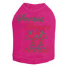 Santa's Helper - Fuchsia Dog Tank