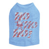 Ho Ho Ho Santa - Blue Dog Tank