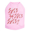 Ho Ho Ho Santa - Pink Dog Tank