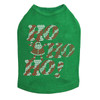 Ho Ho Ho Santa - Kelly Green Dog Tank