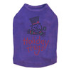 Holiday Hugs - Purple Dog Tank