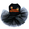 Merry Christmas Glitter Stars - Black Tutu