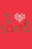 I Love Santa - Red Bandana