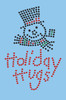 Holiday Hugs - Light Blue Bandana