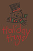 Holiday Hugs - Brown Bandana