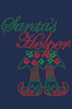 Santa's Helper - Navy Women's T-shirt