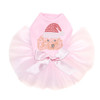 Poodle - Teddy - with Santa Hat - Tutu for Big and Little Dogs