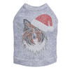 Sheltie Face with Santa Hat Dog Tank