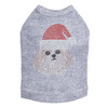 Shih Tzu with Santa Hat Dog Tank