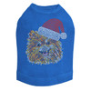 Pomeranian with Santa Hat Dog Tank