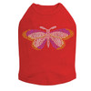 Magenta Butterfly dog tank for small and large dogs.